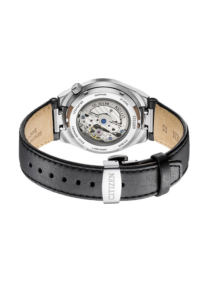 CITIZEN Men's Calf Leather Tsuyosa Small Second Hand Watch NK5010-01H - 40 mm - Image 2