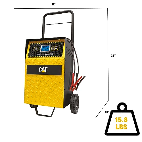 Cat CBC200EW Professional 40-Amp Rolling Battery Charger and 3-Amp Maintainer with 200-Amp Engine Start - Image 5