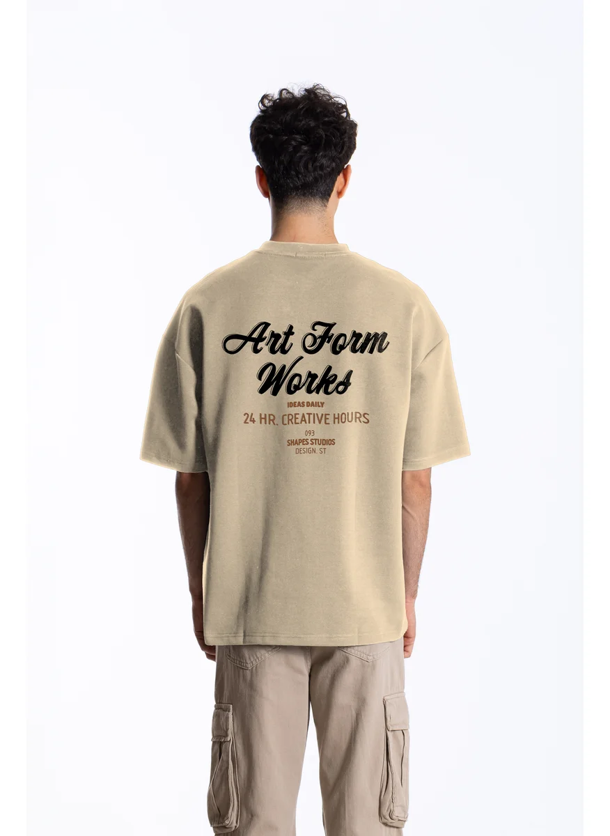 شايبس DuraSoft SLOGAN PRINTED T-SHIRT