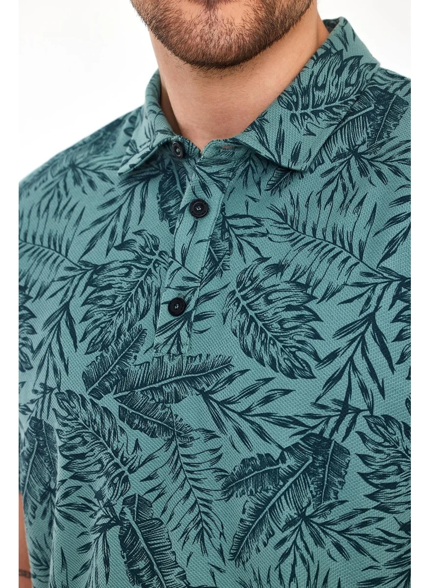 بي ار زد كولكشن Men's Polo Neck T-Shirt