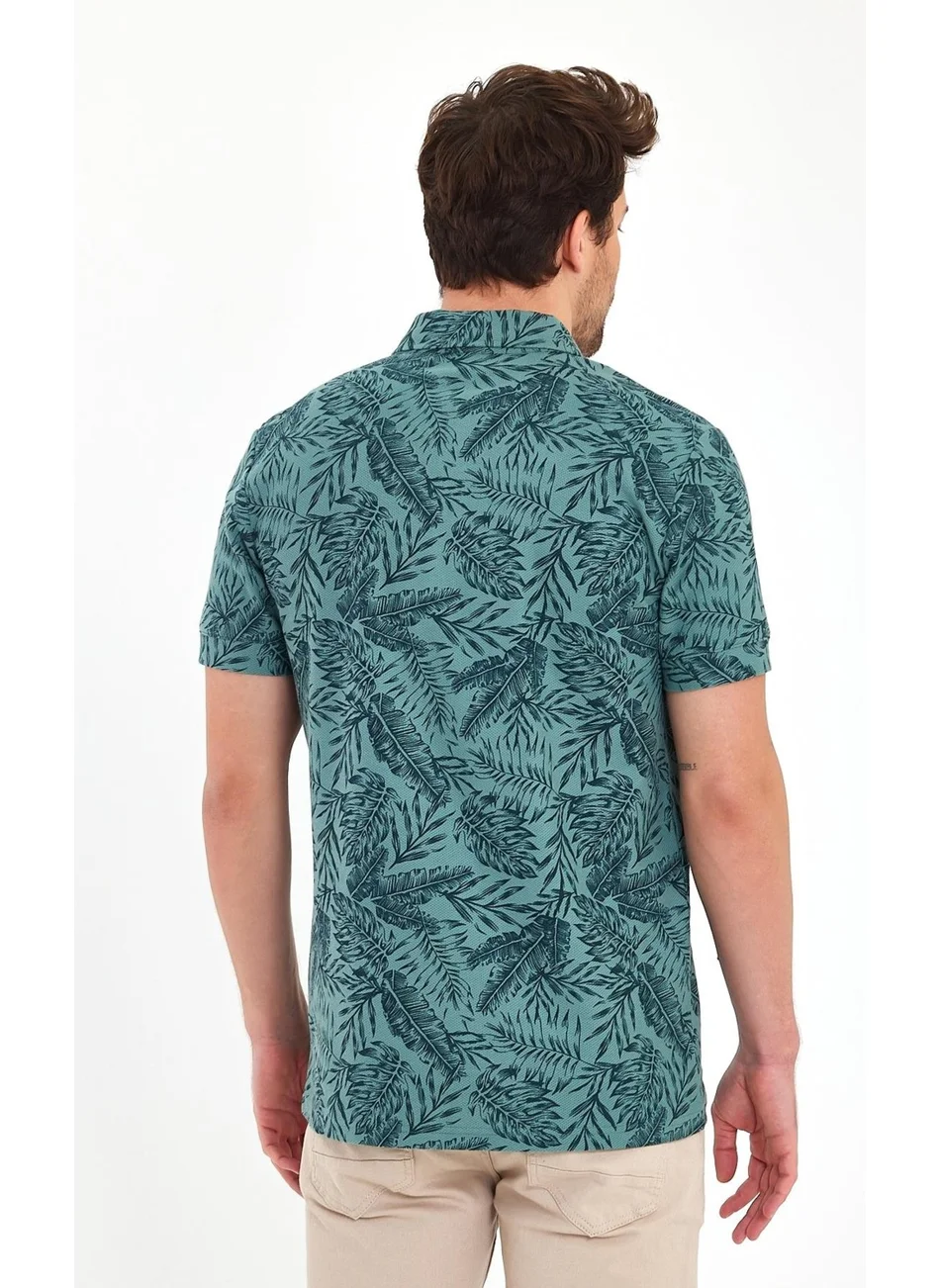 بي ار زد كولكشن Men's Polo Neck T-Shirt