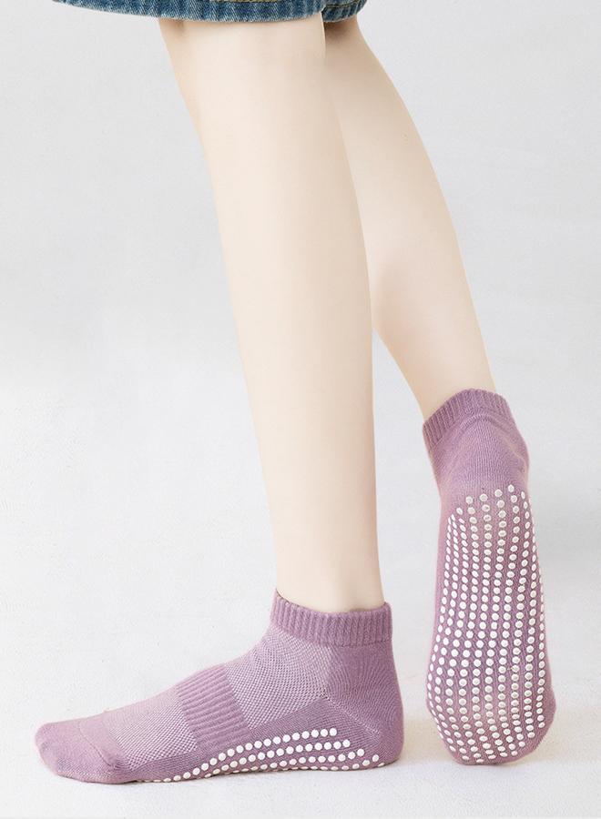 Styli Active Tonal Texture Silicon Base Yoga Socks - Image 4