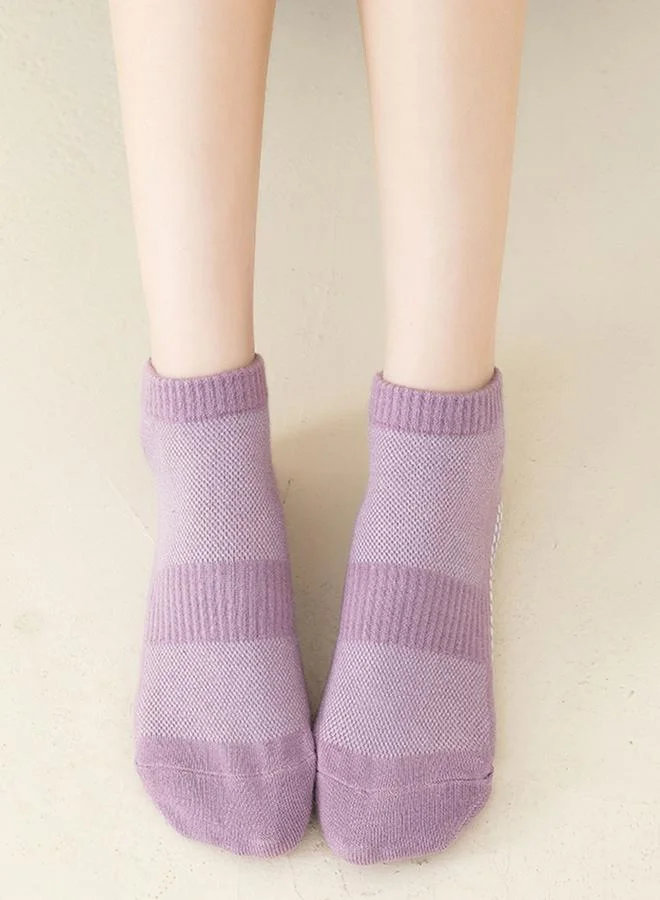 ستايلي Styli Tonal Texture Silicon Base Yoga Socks