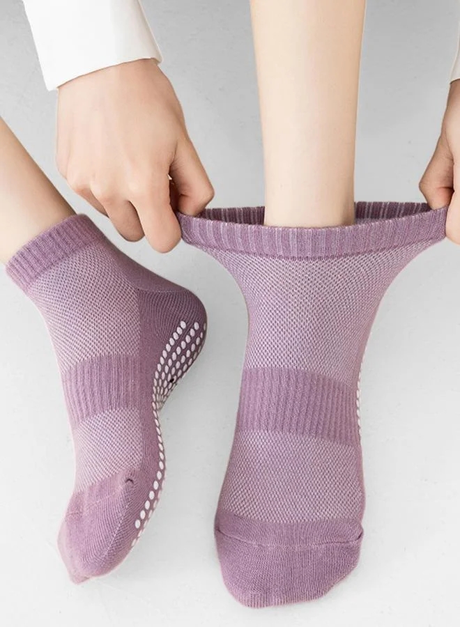 ستايلي Styli Tonal Texture Silicon Base Yoga Socks