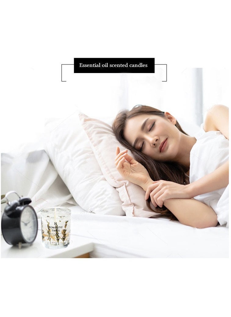 ROMANTIC TIMES - Real Flower Jelly Scented Candle - Image 1