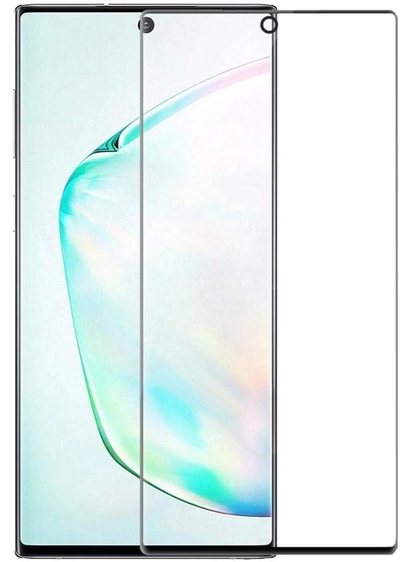 واقي شاشة نانو 10d لسامسونج جالكسي نوت 10 بلس (Samsung Galaxy Note 10 Plus), بتصميم منحني حماية فائقة من الحافة الى الحافة مع الوضوح الفائق والحماية ضد السقوط والخدوش، شفاف