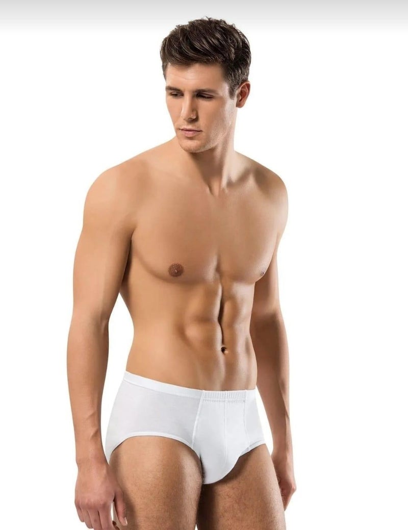 1300 Men's Combed Cotton Slip Panties Single