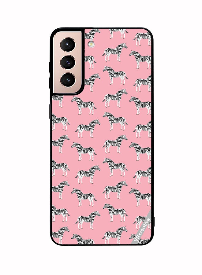 VR CREATIVE Protective Case Cover For Samsung Galaxy S21 5G Mix Pattern Design Multicolour - Image 1