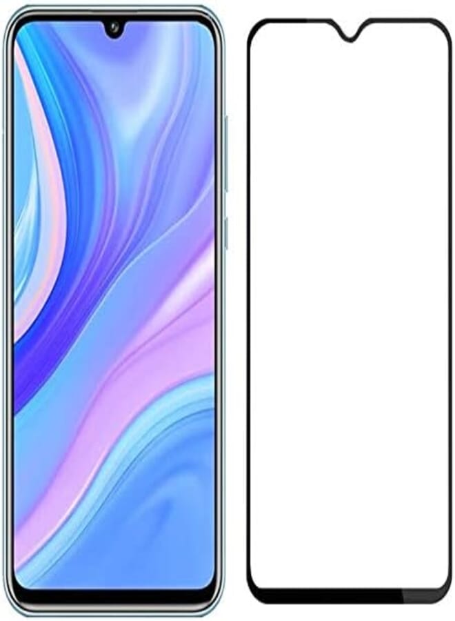 Huawei Y8p, 3D Curved Full Coverage Premium Scratch Resistance 5D Touch Tempered Glass Screen Protector For Huawei Y8p