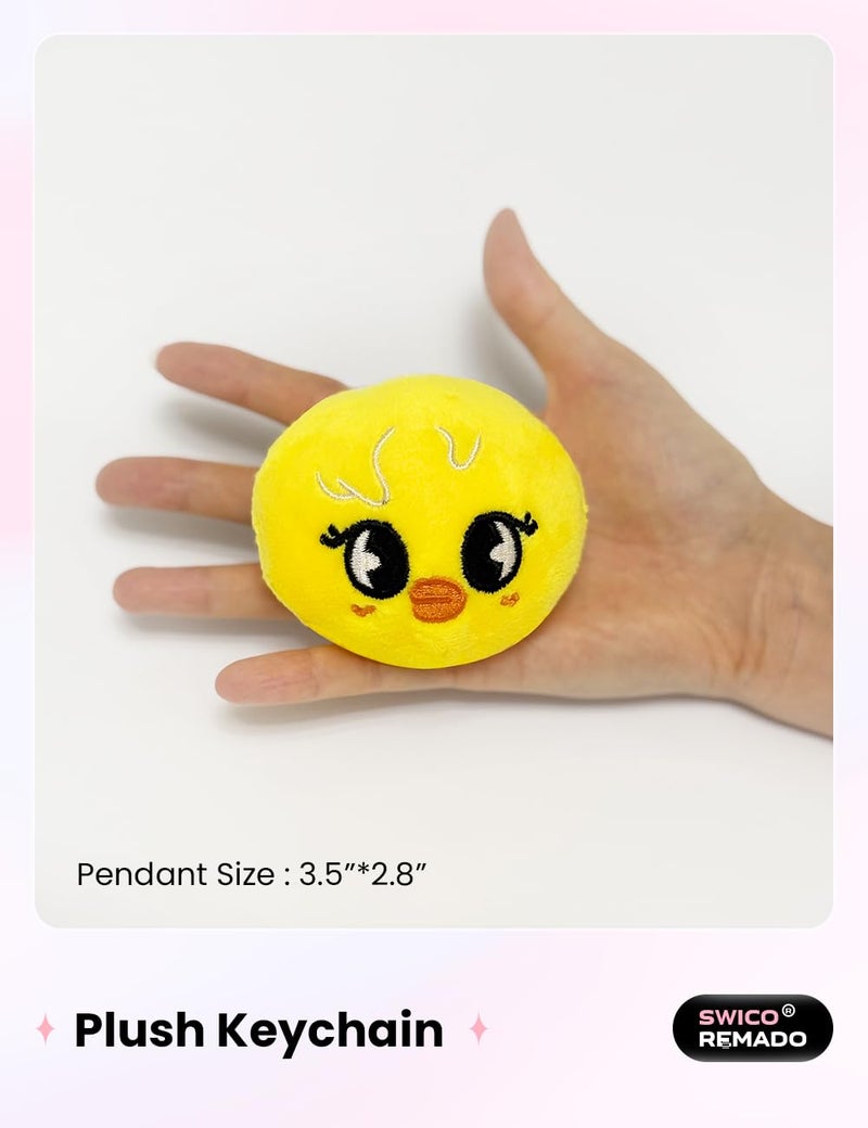 Swico Remado Keychains Cute Cartoon Animal Keyring Car Key Pendant Women Backpack Handbag Wallet Pendants Decoration - Image 2