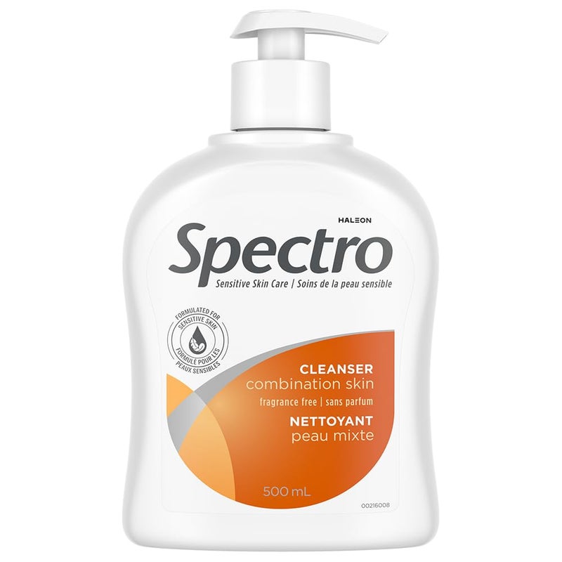 Spectro Jel Cleanser 500ml 17 Floz Pump For Combination Skin Fragrance Free