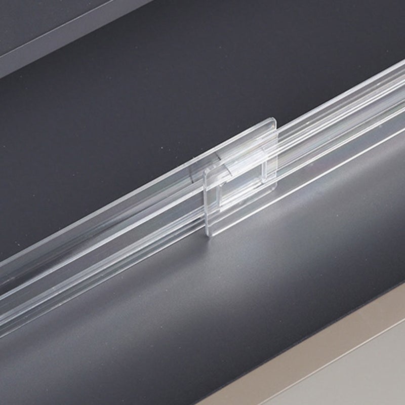 1pc Drawer Sorting Divider Drawer Storage Flexible Divider Board for Home (Transparent) - Image 5