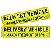 Picassosky 2Pack Delivery Vehicle Car MagnetDelivery Vehicle Signs for CarReflective Delivery Vehicle Magnet for CarFlex Driver Car Signs - Image 2