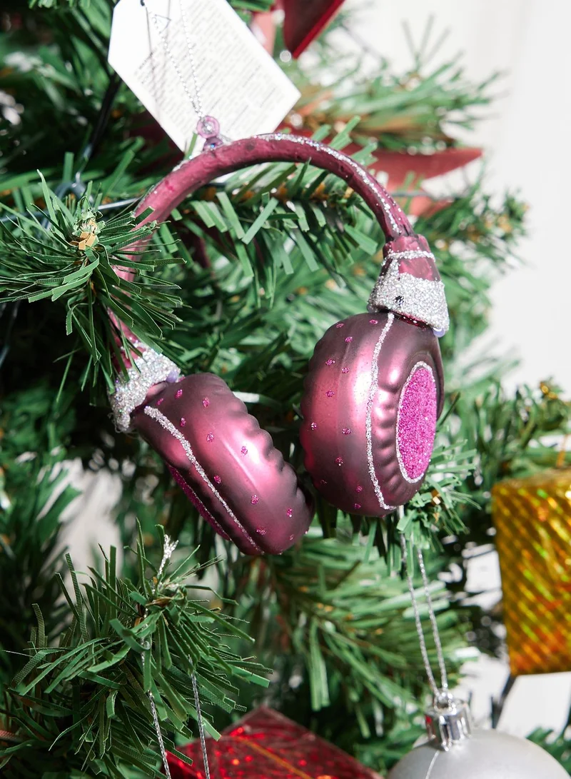 Ginger Ray Novelty Headphone Christmas Hanging Tree Decoration