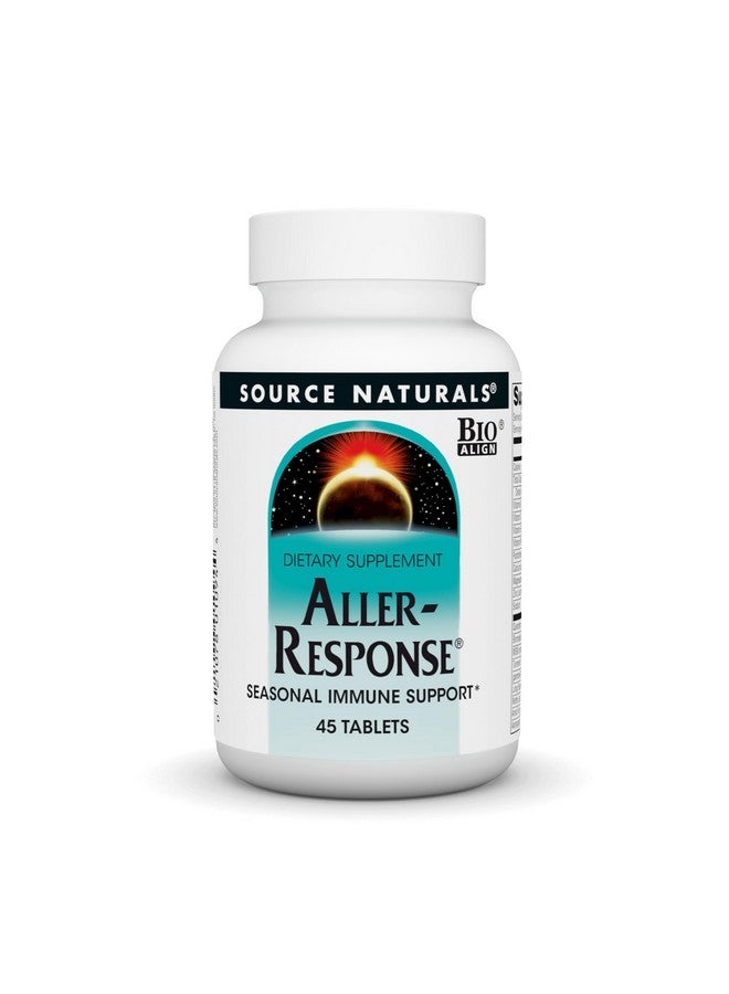 Source Naturals Aller-Response, Seasonal Immune Support* - 45 Tablets - Image 1