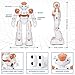 KingsDragon RC Robot Toys for Kids Gesture Sensing Programmable Remote Control Smart Robot for Age 3 4 5 6 7 8 Year Old Boys Girls Birthday Gift PresentOrange - Image 4