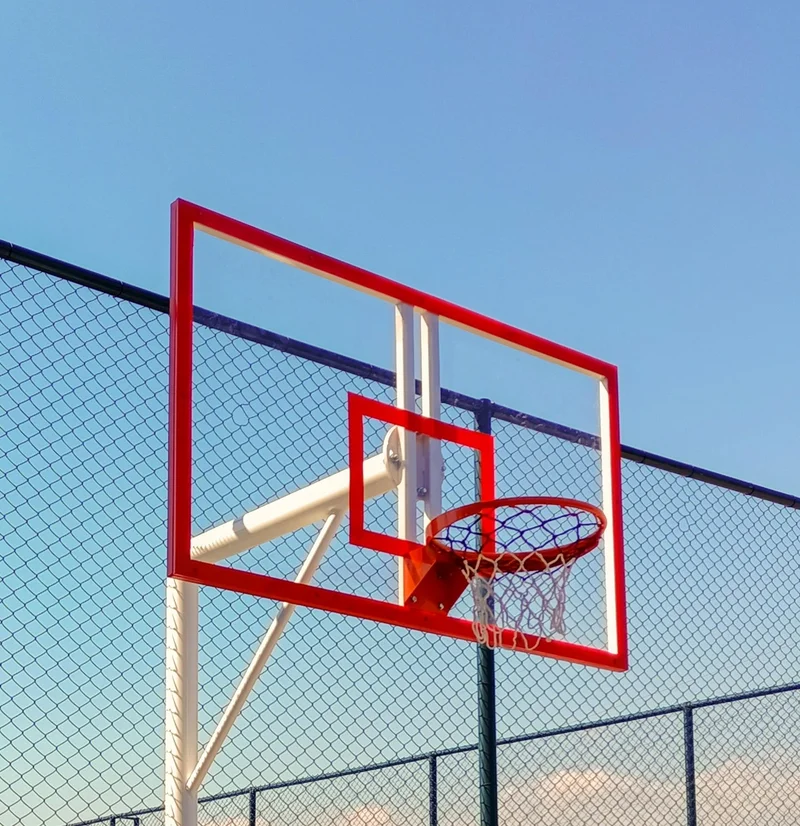 adelinspor Basketball Backboard Set 105*180 12 mm Acrylic Glass Fixed
