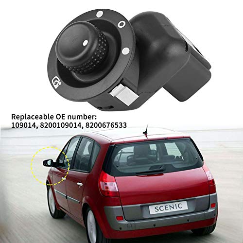 Senyar for koleos 2016 Mirror Switch Electric Mirror Adjust Switch,Rear View Mirror Conrtol Switch for Clio III II Megane 2 109014 - Image 3