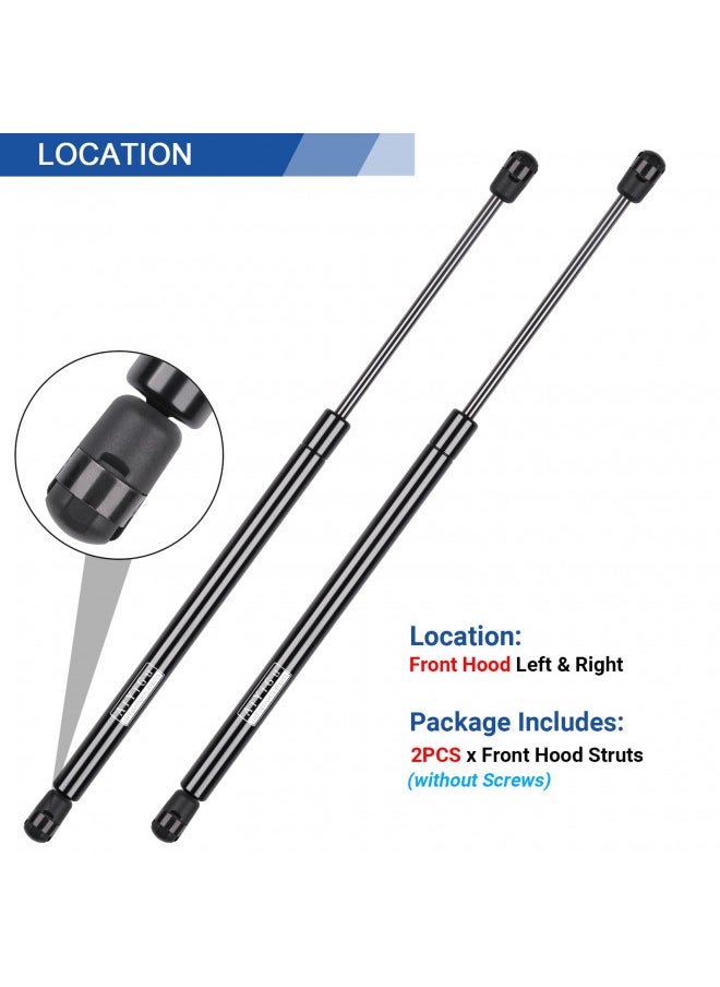 AiYiGu Front Hood Struts Shocks Lift Supports Gas Spring Compatible with 2002 2003 2004 2005 2006 2007 2008 2009 2010 Dodge Ram 1500/2500/3500/4500/5500 Pack of 2 PCS Replaces 55276321AA SG314036 4364  - Image 4
