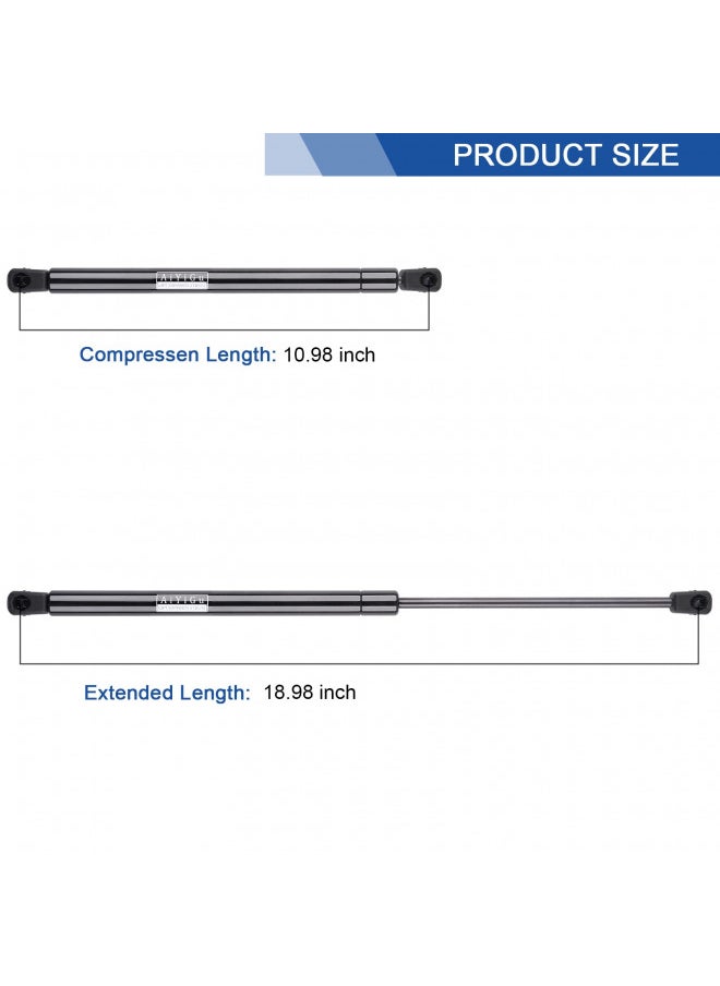 AiYiGu Front Hood Struts Shocks Lift Supports Gas Spring Compatible with 2002 2003 2004 2005 2006 2007 2008 2009 2010 Dodge Ram 1500/2500/3500/4500/5500 Pack of 2 PCS Replaces 55276321AA SG314036 4364  - Image 1