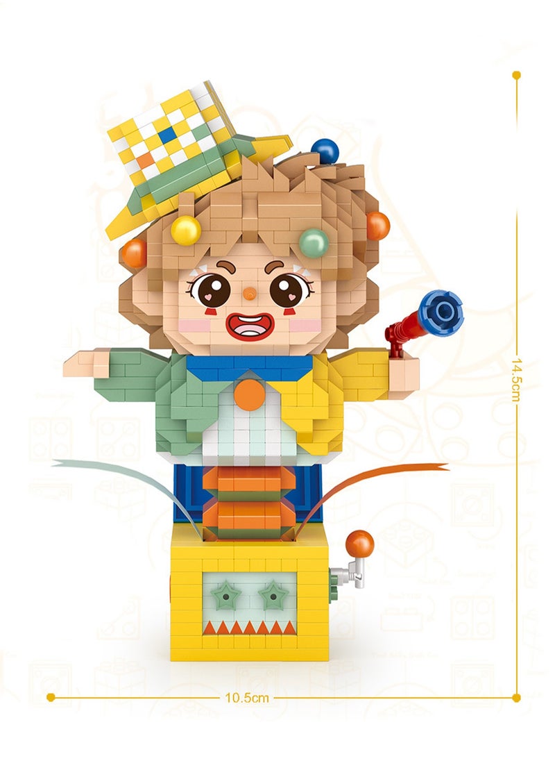 940pcs Surprise Clown Model Set Building Blocks Creative Diy Simulation Collection Building Assembly Toys Children Gift  - Image 2