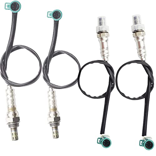 higherbro 4PCS Oxygen Sensor 1 & 2 for 2001-2003 Ford F-150 4.2L/4.6L/5.4L Upstream + Downstream - Image 1