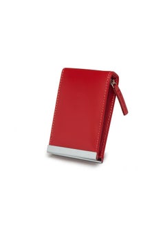 Three Seven (777) K-Beauty! World No. 1, Three Seven 777 Travel Manicure Pedicure Grooming Kit Set - Nail Clipper (Total 9 Pcs, Model: TS-970RC).. Made in Korea, Since 1975. (Red Case & Silver)  - Image 2