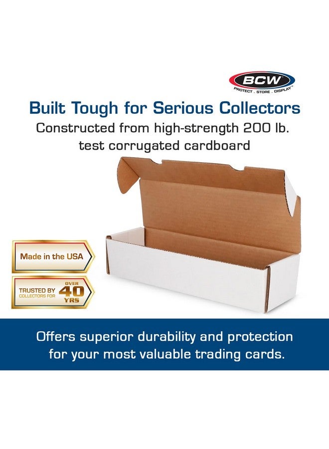 BCW Single Row Gaming Card Storage Box - 1000 Count Card Holder Box - 2 ct - Image 2