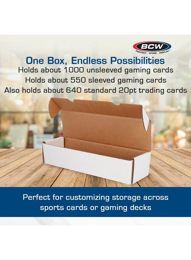 BCW Single Row Gaming Card Storage Box - 1000 Count Card Holder Box - 2 ct - Image 4