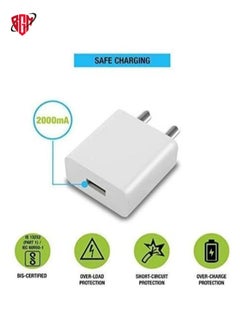 BGM S Ultra Fast Type-C Charger for Xiaomi Redmi Note 11 Charger Original Adapter Like Wall Charger | Mobile Charger | Qualcomm QC 3.0 Quick Charge Adaptive Fast Charging, Rapid, Dash, VOOC, AFC Charger W  - Image 2