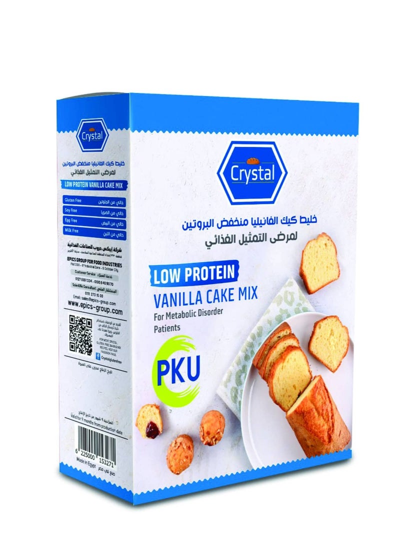 Crystal Low Protein Vanilla Cake Mix for PKU 