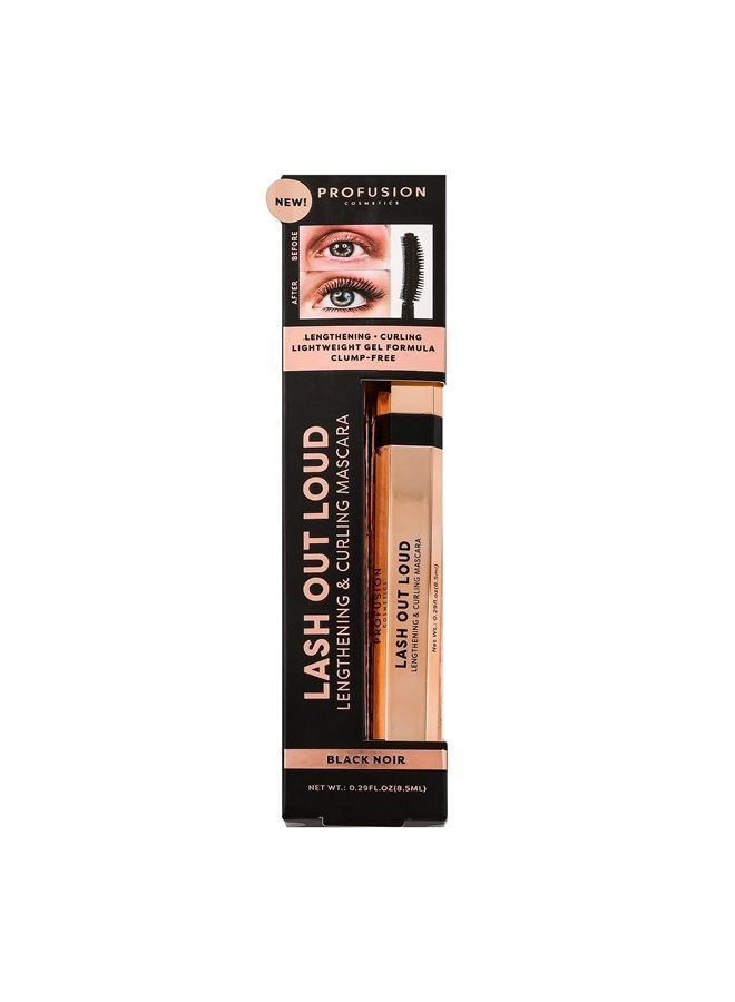 Profusion Cosmetics Lash Out Loud | Lengthening & Curling Mascara