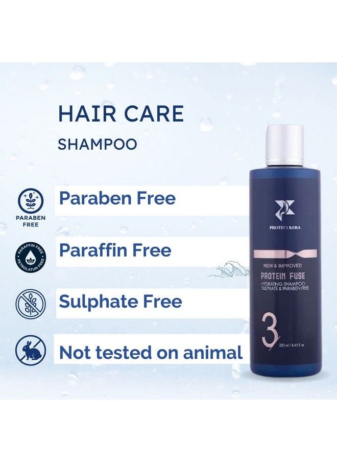 PROTEIN KERA - Sulphatefree Hydrating Shampoo 250 Ml For Frizz Free Hair Pack Of 1 - Image 1
