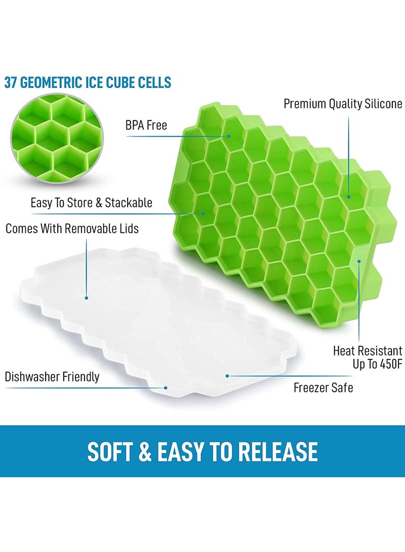 🍯❄️ Honeycomb Ice Cube Tray – Flexible & Practical Mold for Easy, Fun Ice Making - Image 2