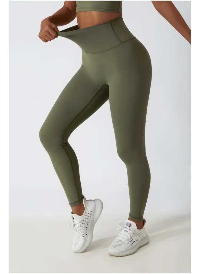 كون.يوغا KAWN YOGA Womens High Waist Contour Seamless Workout sport Leggings Yoga Pants Tummy Control Running Pants.