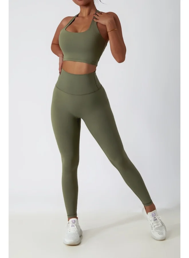 KAWN.YOGA Womens High Waist Contour Workout sport Leggings Yoga Pants Tummy Control Running Pants.