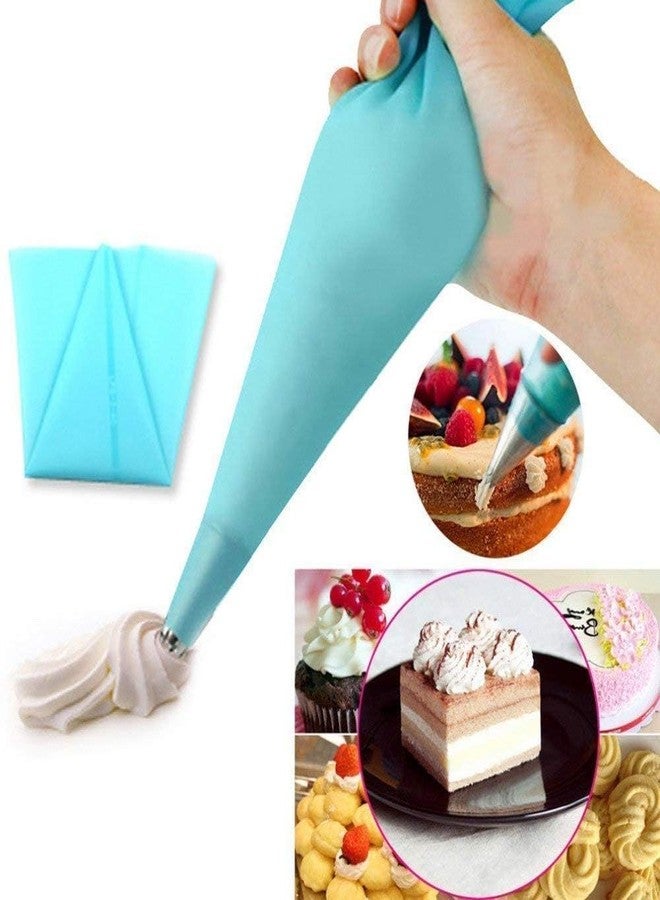 ISTORE Cake Decorating Set with 8 Different Nozzles & Icing Bag – Ideal for Pastry, Cupcake, Cookie & Dessert Decoration – Easy to Use, Washable, Durable Nozzle Kit for Baking Lovers & Professionals - Image 3