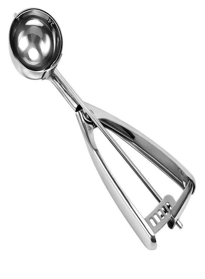Saebye Medium Cookie Scoop, 2.8 Tbsp/ 1.4 OZ, 2 inch/ 5 CM Ball, 18/8 Stainless Steel Medium Ice Cream Scoop, Secondary Polishing - Image 1