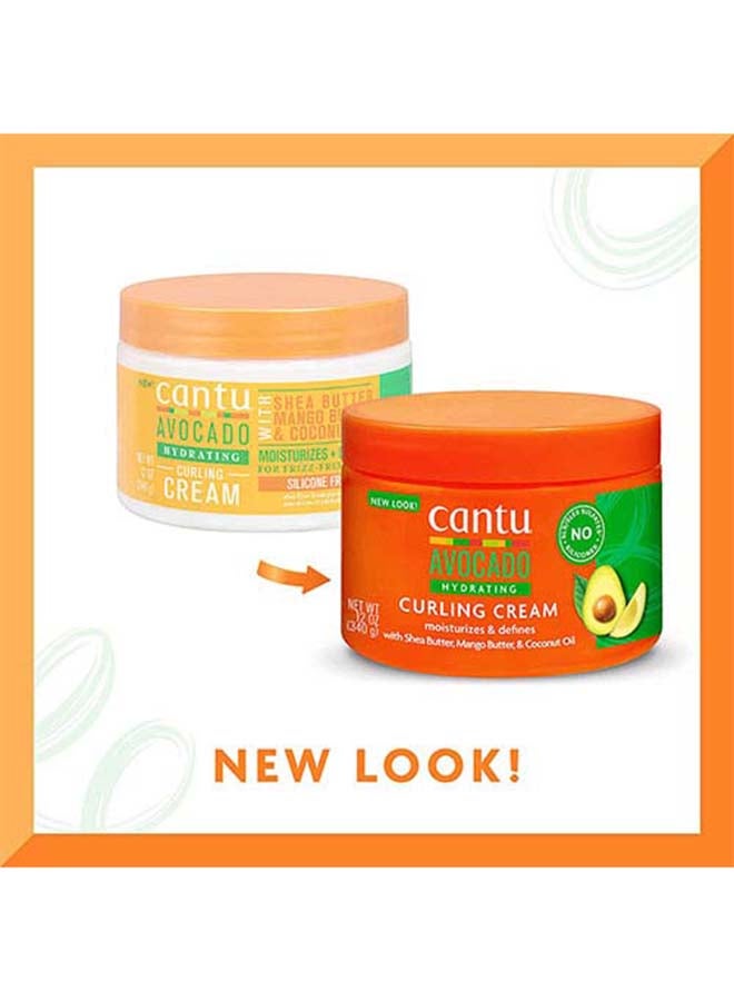 Cantu Avocado Hydrating Curling Cream 340grams - Image 2