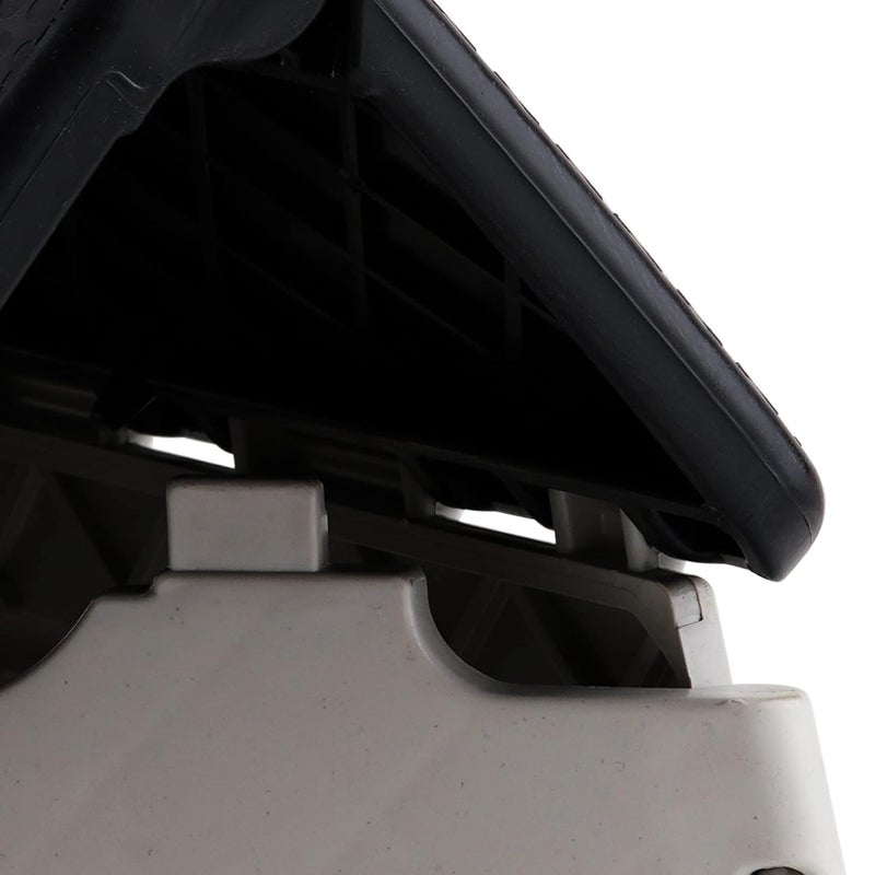 Primelife 7 Inches Super Strong Folding Step Stool for Adults and Kids Kitchen Stepping Stools Garden Step Stool Kitchen Stool BlackWhitePrime - Image 5