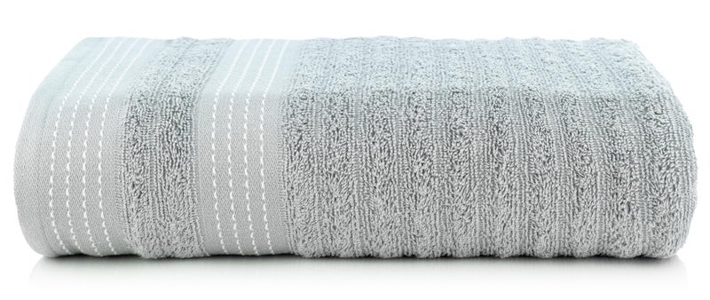 Casa Copenhagen - Egyptian Cotton Elegance 1 Pcs Large Bath Towel (75 X 150cm) Colour : Mirange Grey - Image 1