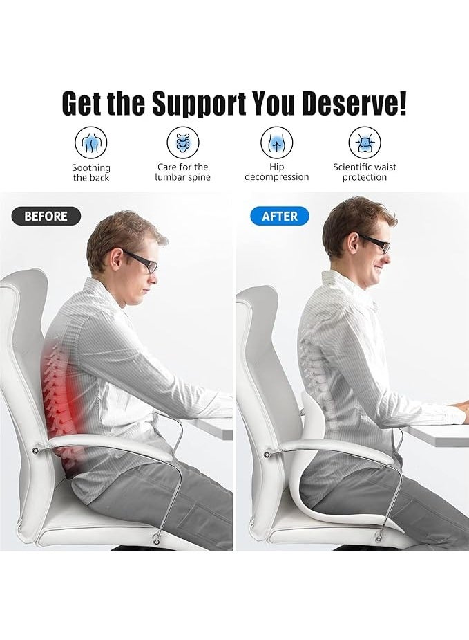 Orthopedic chair backrest – ideal spinal support and all-day comfort - Image 3