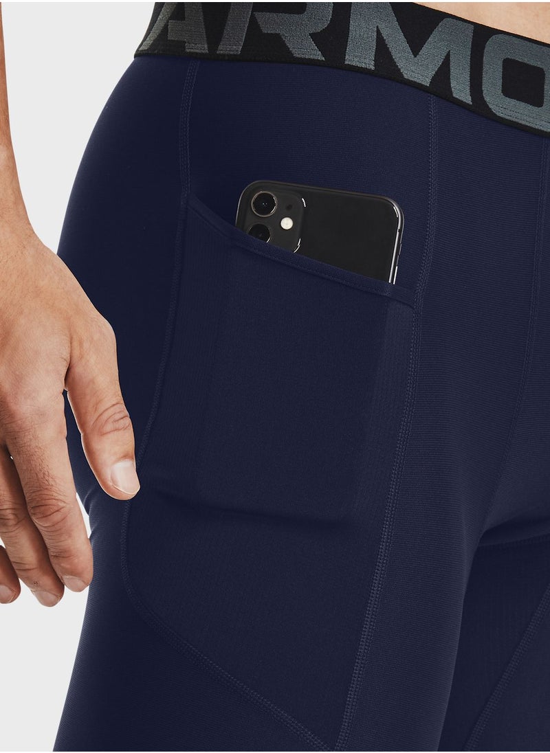UNDER ARMOUR Heatgear Armour Long Compression Shorts  - Image 3