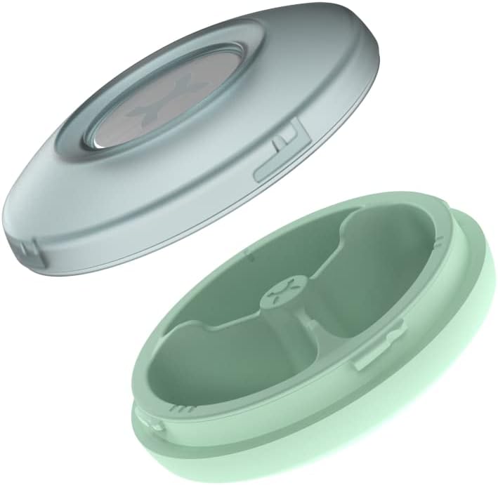 PROMIXX Core Pill Box Organiser - Magnetic Stackable And Pocket-Sized Daily Tablet Organiser - Durable And Bpa Free (Seagrass Green) - Image 5