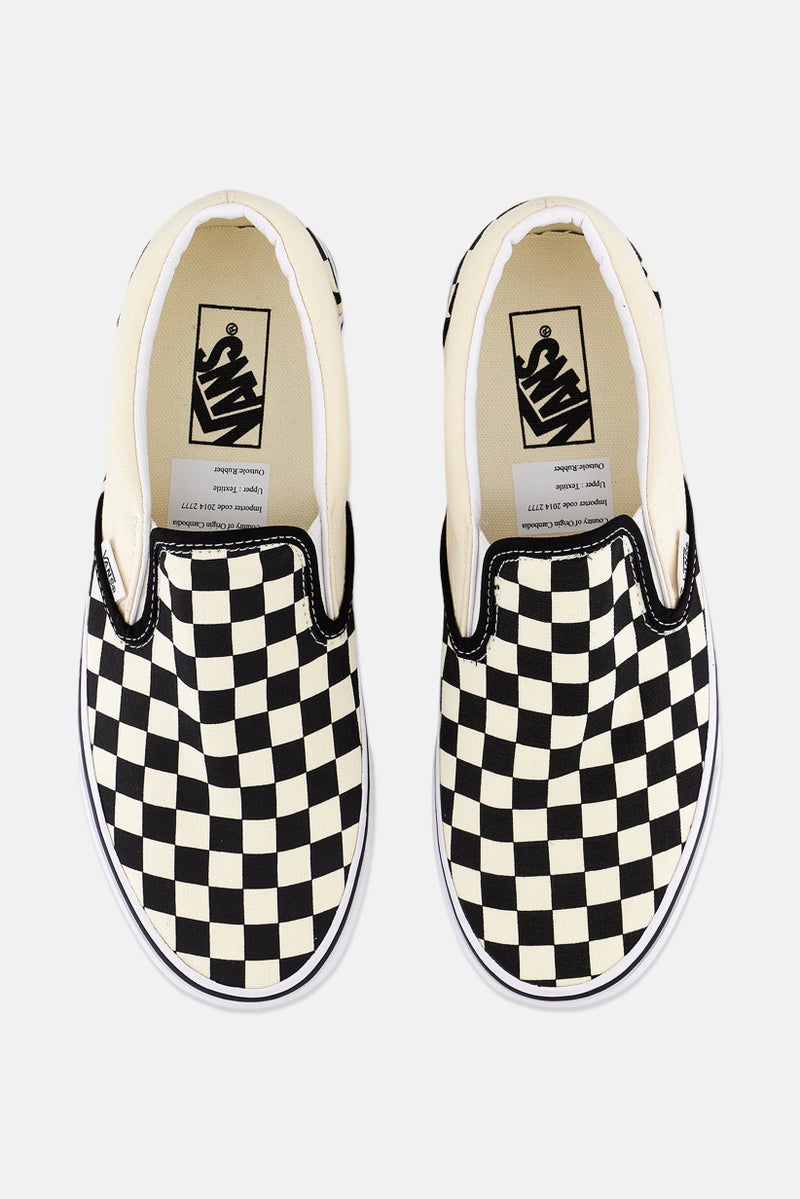 VANS أحذية نسائية كلاسيكية سهلة الارتداء، سوداء - Image 2