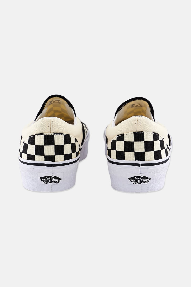 VANS أحذية نسائية كلاسيكية سهلة الارتداء، سوداء - Image 4