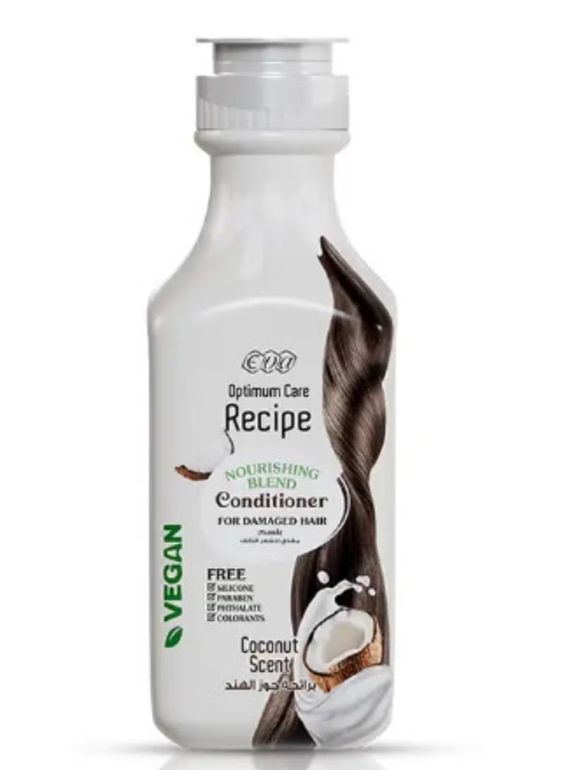 Eva Optimum Care Recipe Conditioner Hair Nourishing Blend Coconut Scent - 350 Ml