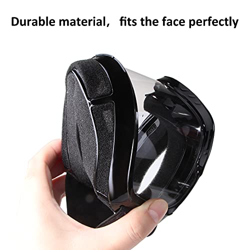 LMAVAG Motorcycle Goggles for Men Women Motocross Goggles Dirt Bike Goggles ATV Goggles Riding Goggles Powersports Goggles Offroad Goggle MX Goggles Skiing Goggles UV400 Anti-Scratch Dustproof Goggles Clear - Image 4