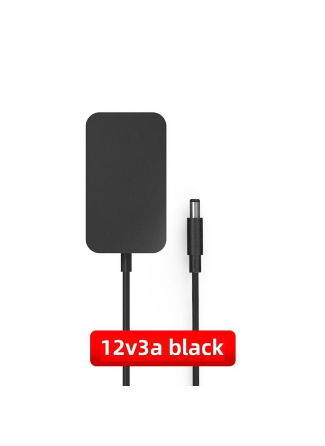 Generic - 12V3A Power Adapter China Standard 3C Certified US Standard UL Certified PSE Certified Japanese Standard Power Adapter-Color:Black-Specifications:China Standard 3C Certified DC Head 5.5*2.1 - Image 1
