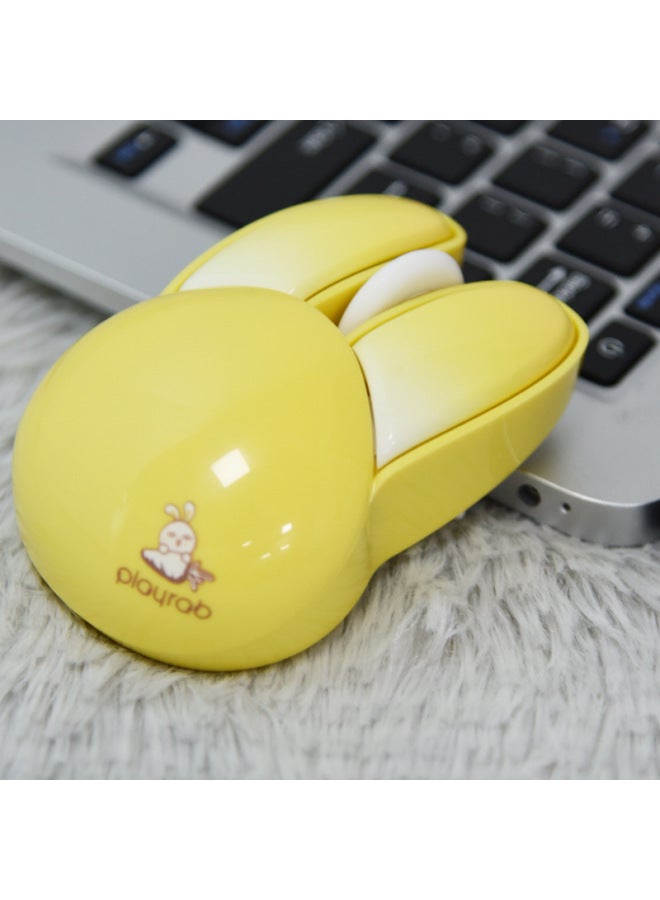Mofii M6 Wireless Mouse Cute Rabbit Design For Office Notebook Computer Use Digital Optical Mouse Suitable For Women-Color:1000 Pieces In Color Box Packaging Pink Deposit - Image 5